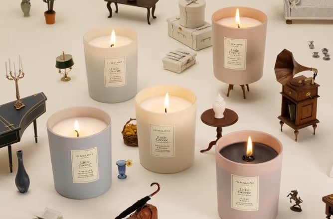 祖.玛珑 × Little Greene联名家居香氛系列